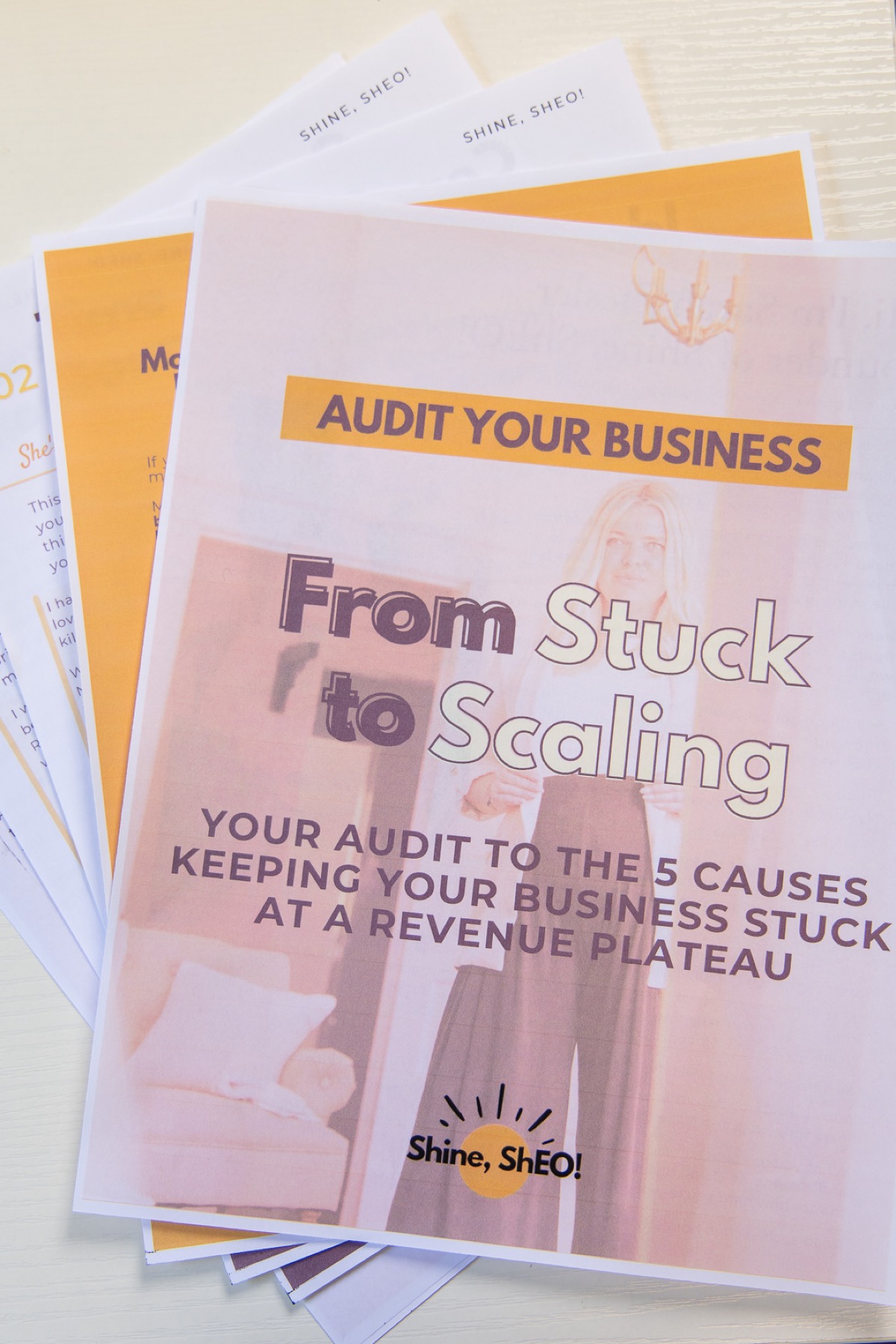 The printed audit: Audit your business, From Stuck to Scaling