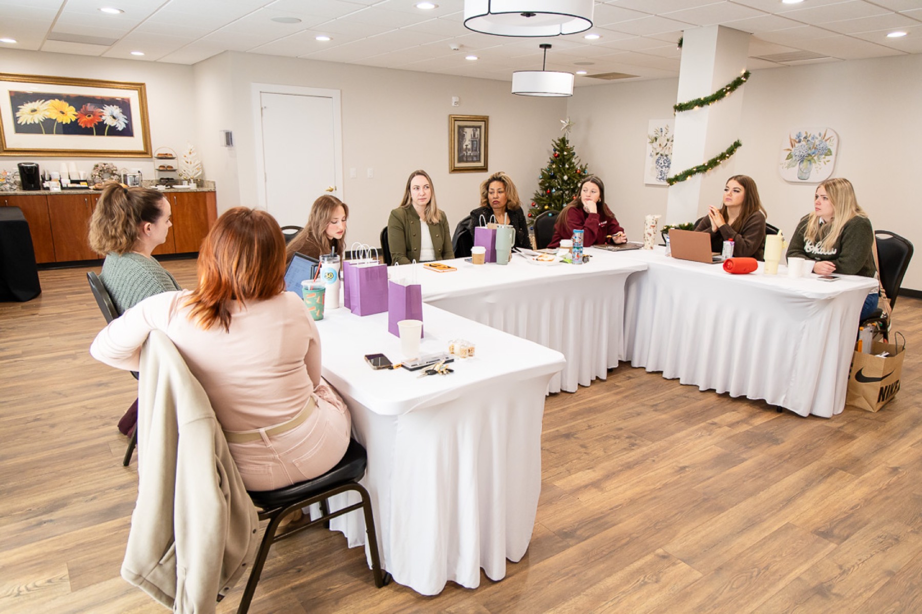 A ShEO group session in progress